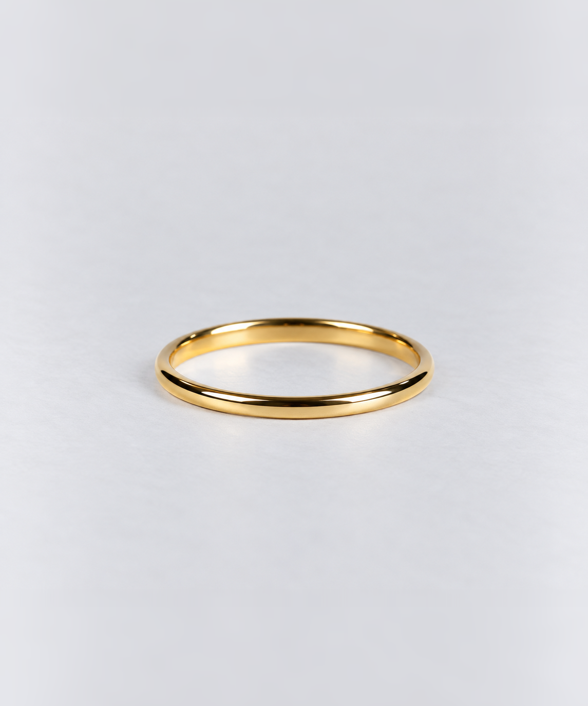 1.4mm 8ct yellow gold classic wedder