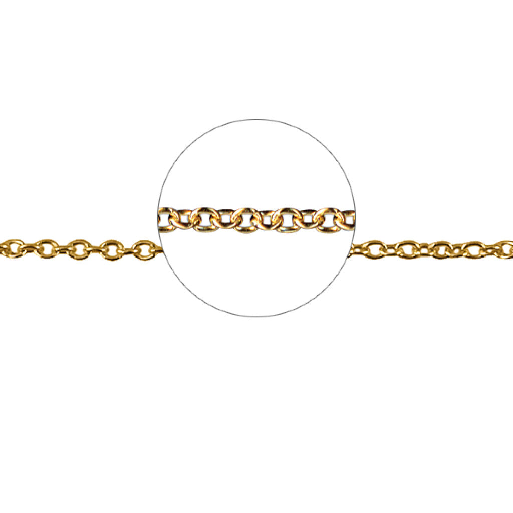 Fine Gold Cable Chain