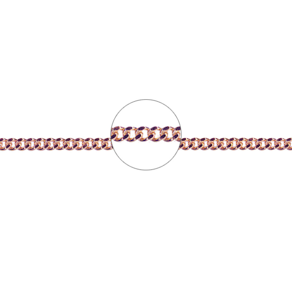 Fine Gold Diamond Cut Curb Chain