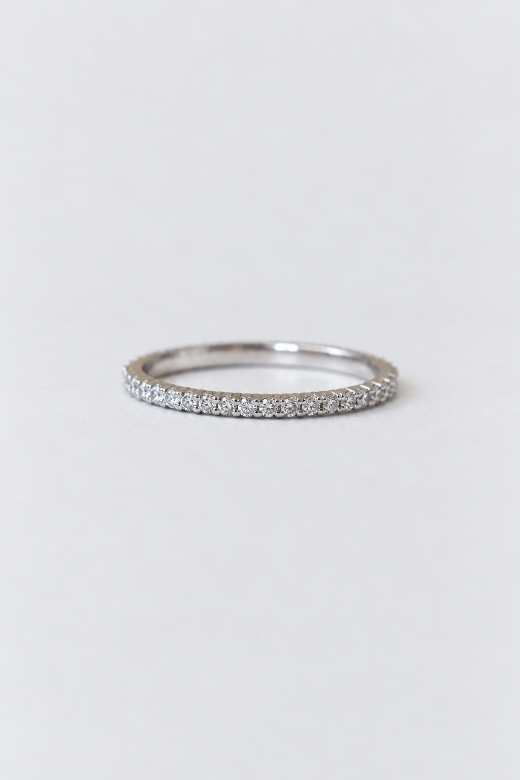 Evermore Platinum 1.2mm Diamond Wedding Ring