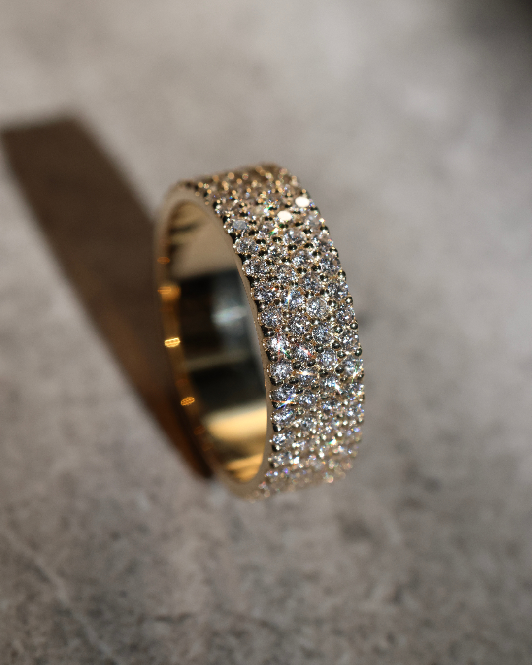 Full diamond set cigar band brisbane