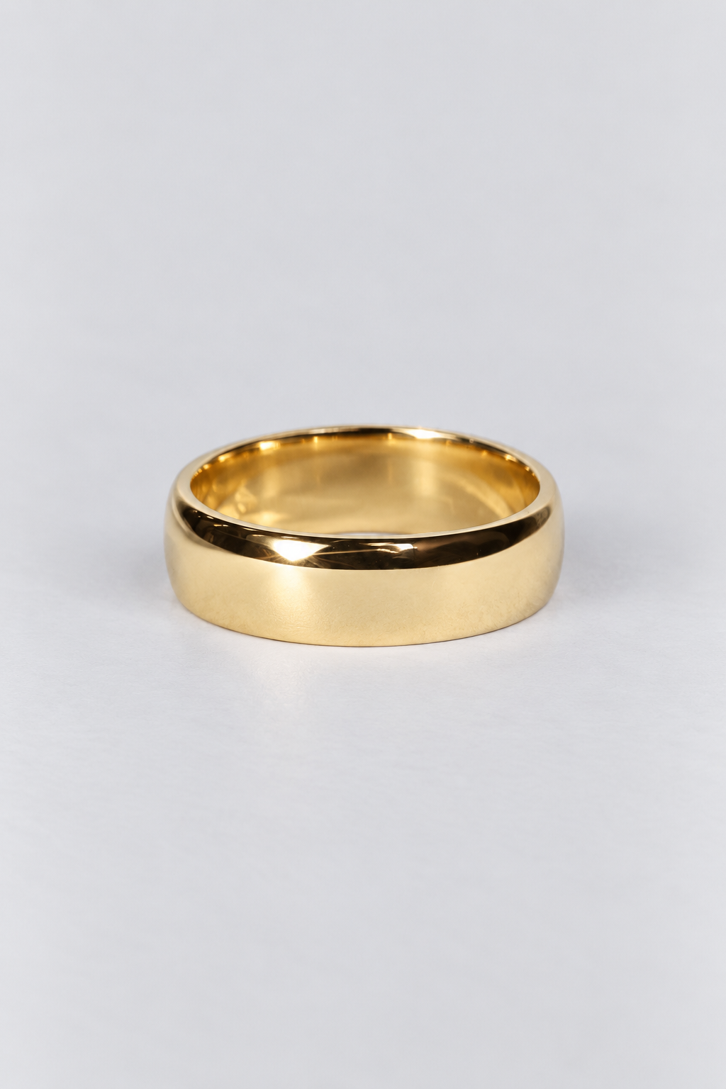 mens gold classic wedder