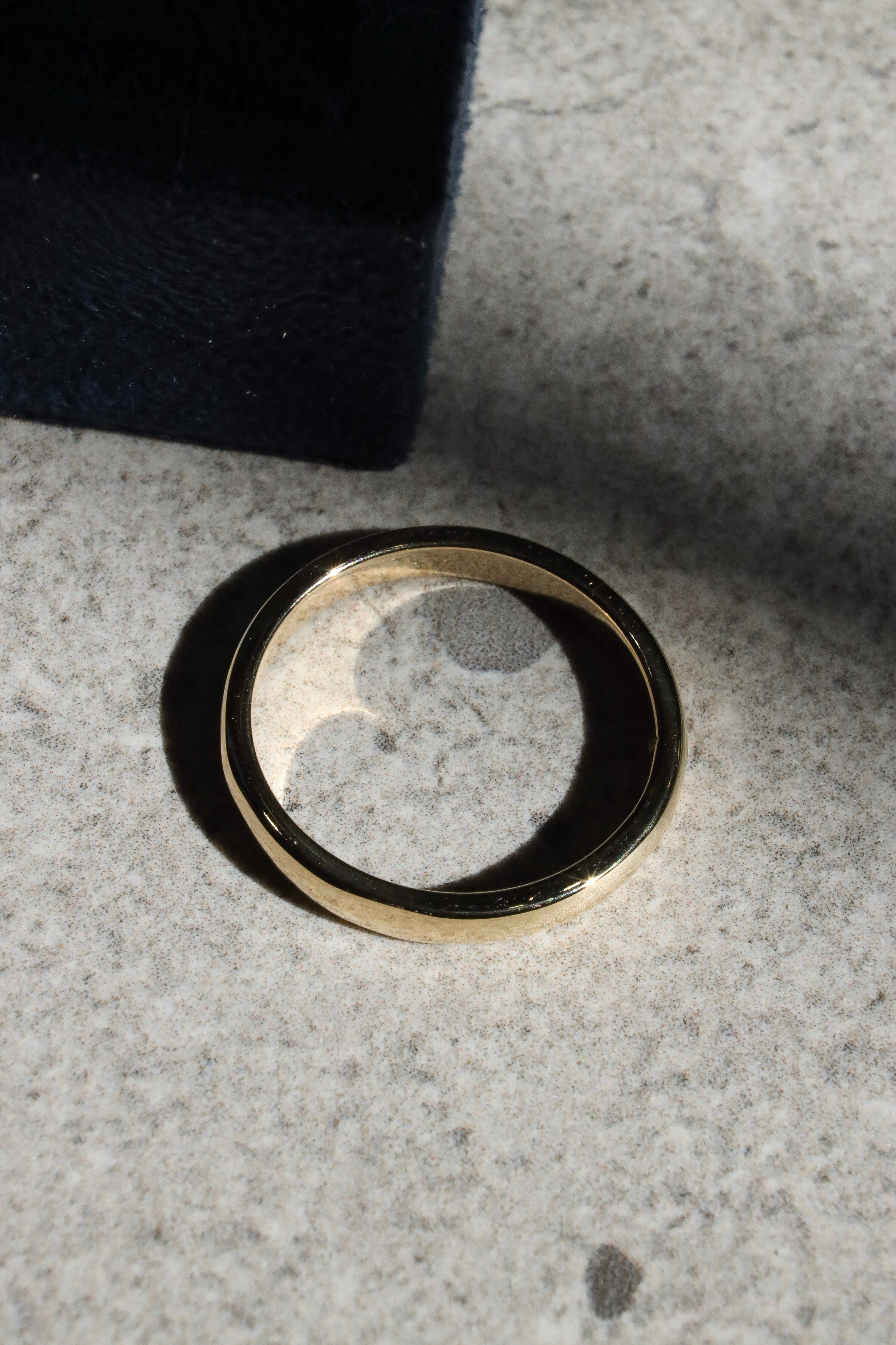 yellow gold wedding rings brisbane 