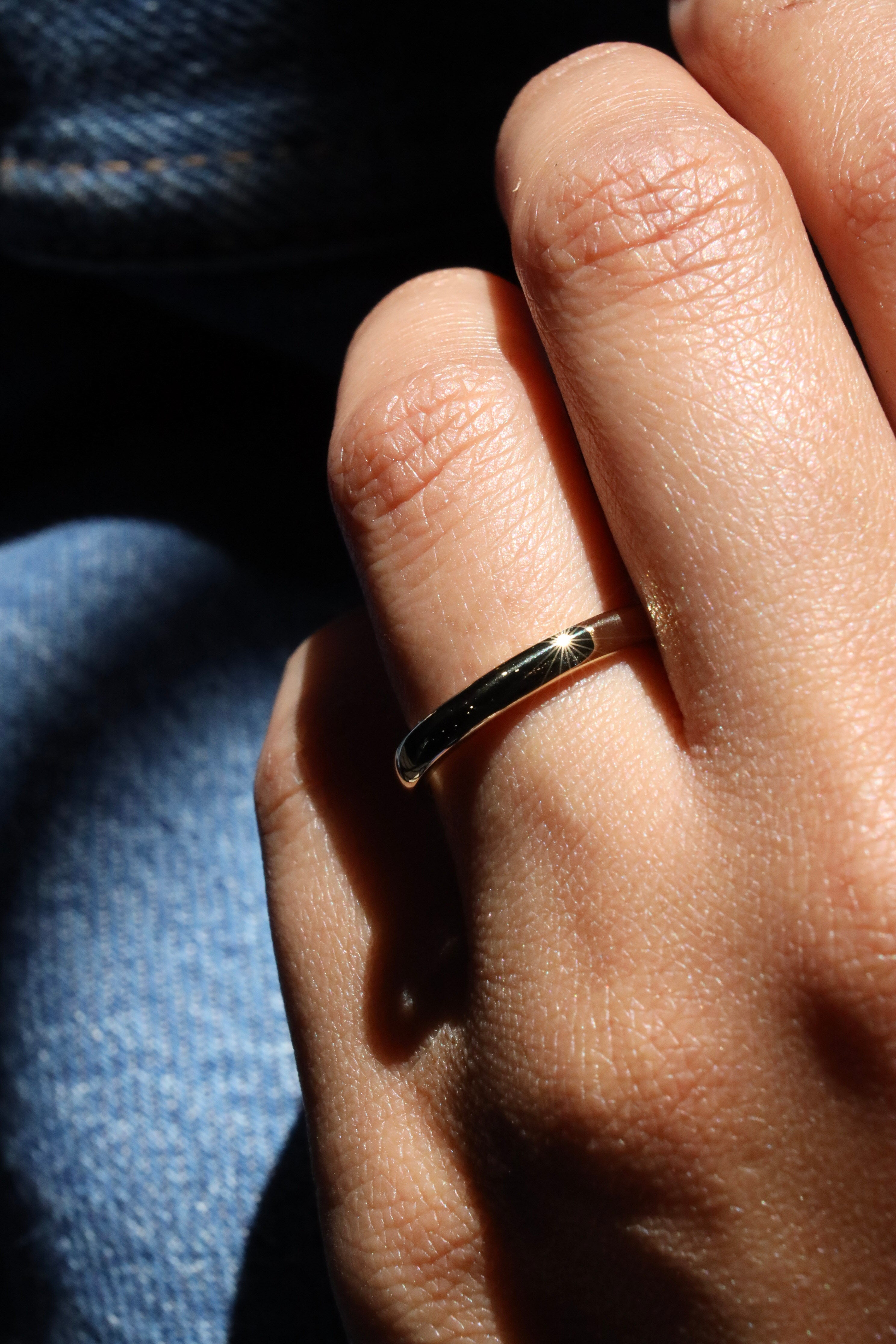 18ct yellow gold wedding ring brisbane 