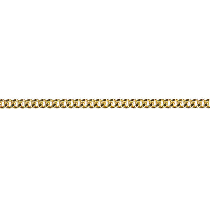 Fine Gold Diamond Cut Curb Chain