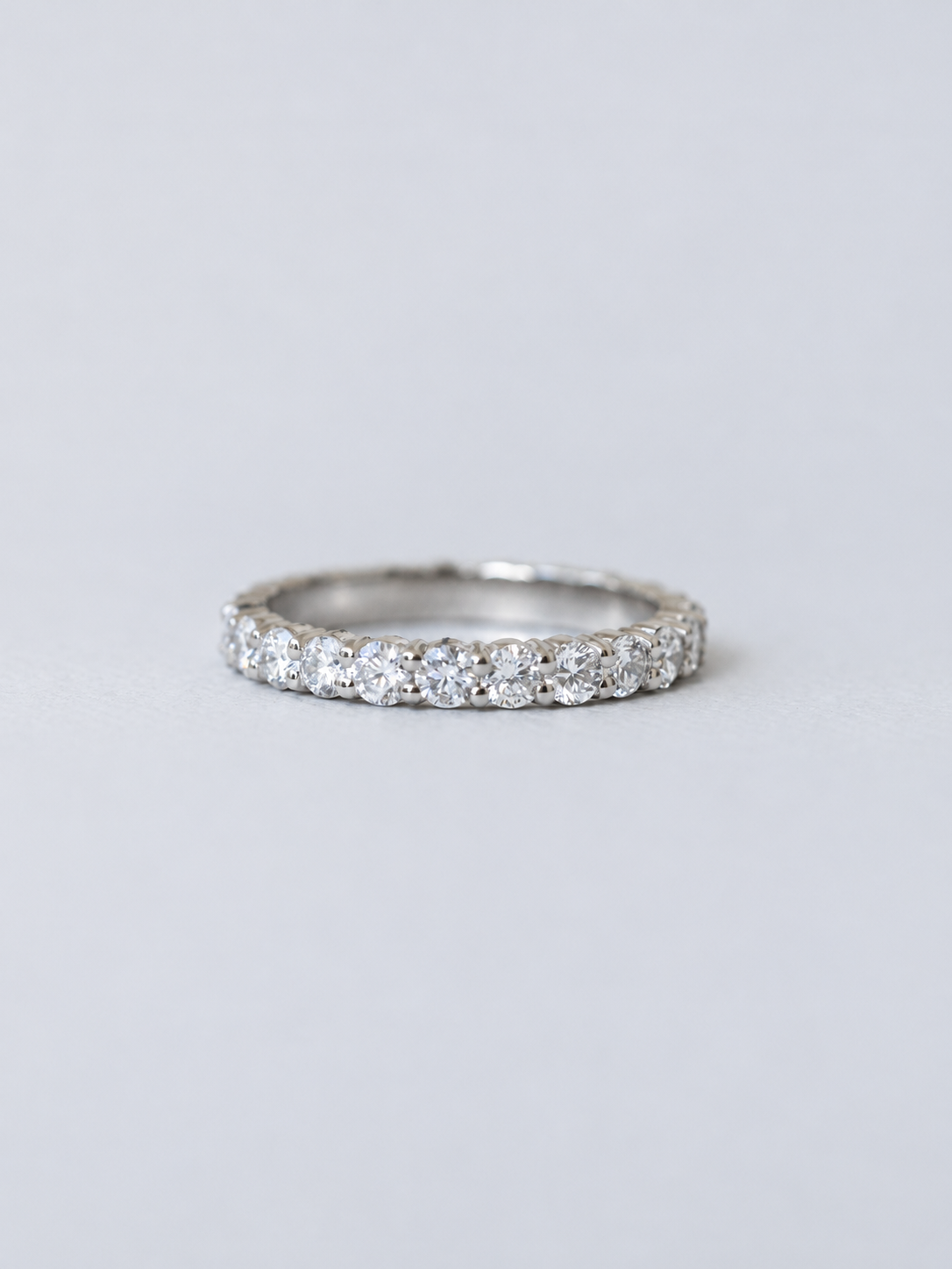 Evermore 2.5mm Platinum Diamond Wedding Ring 