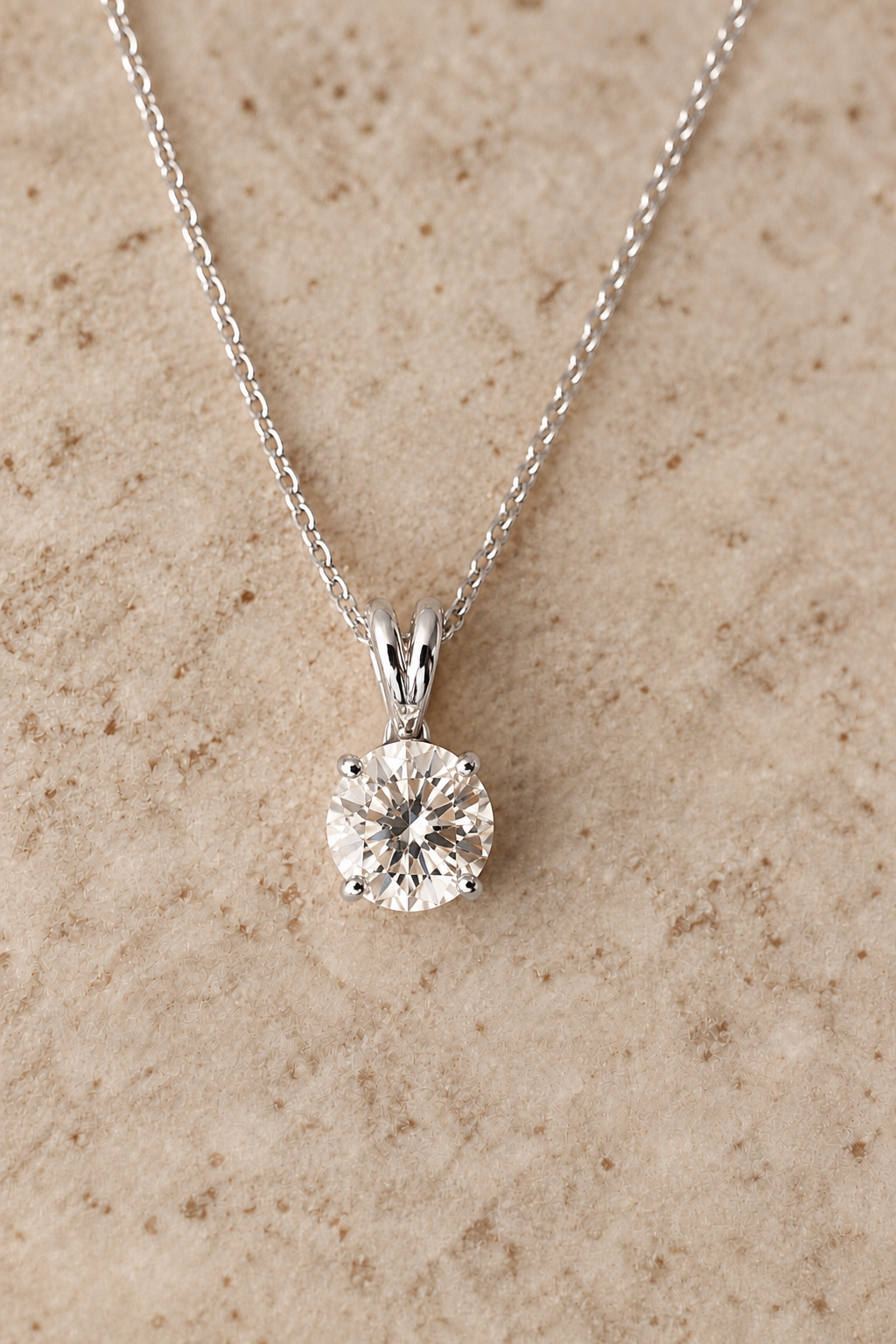 Lab Grown Diamond Pendant Brisbane 