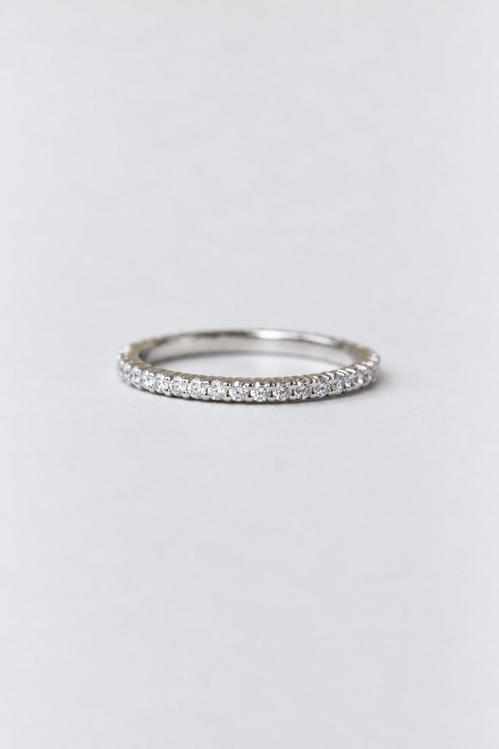 Platinum Evermore Diamond Wedding Ring 1.5mm