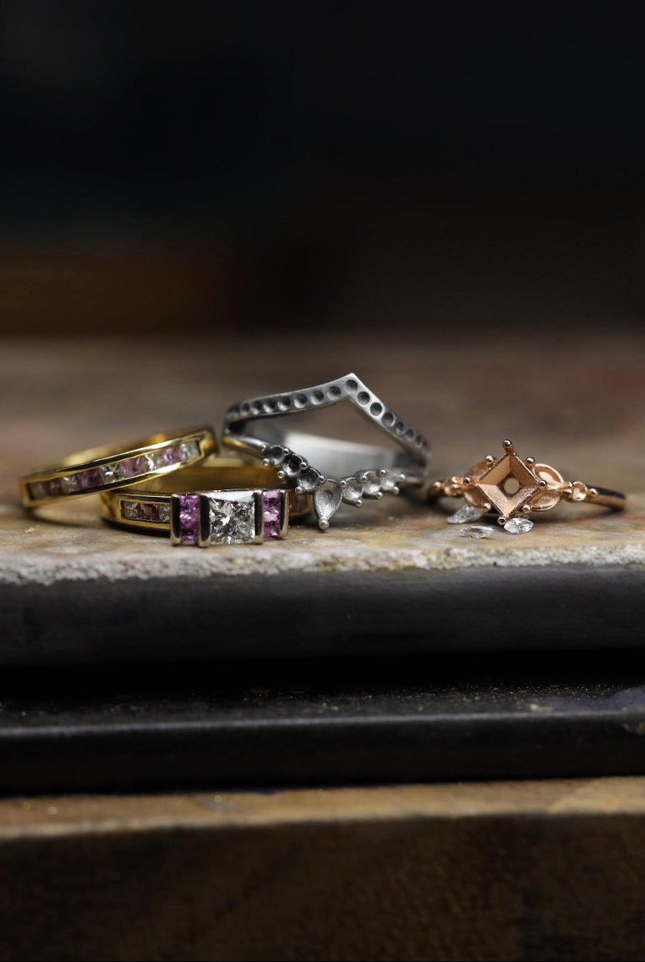 custom jewellery remodel in Brisbane 
